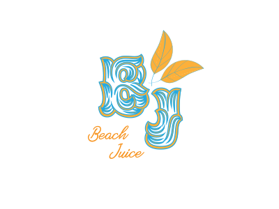 Beach Juice beach daily logo challenge design juice leaves logo