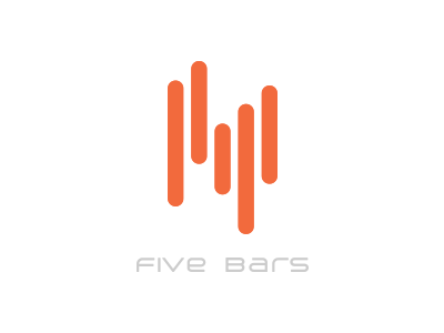 Five Bars bars cellphone company daily logo challenge five logo mobile