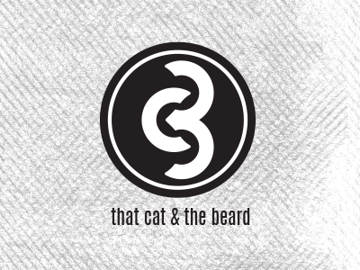 That Cat & The Beard acoustic acoustic duo band band logo beard cat cats gig logo music youtube