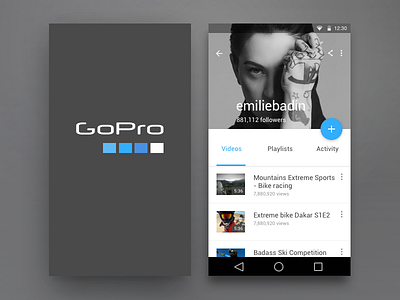 Gopro Redesign - Android Flow