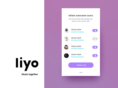 Liyo 2 | Trailer app dre ios liyo liyo.io music on boarding project redesign social ui ux