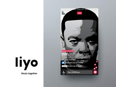 Liyo 2 | Trailer app dre ios live liyo liyo.io music on boarding redesign social ui ux