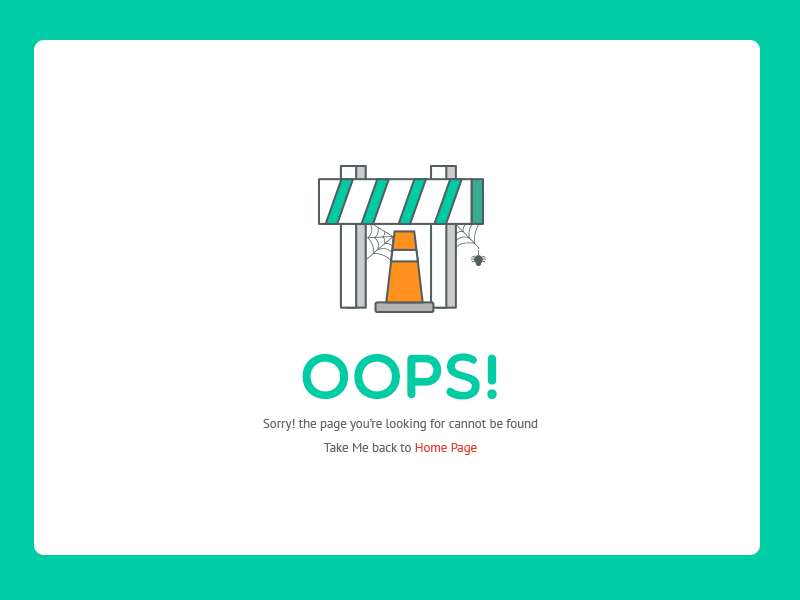 404 Page Gif Concept 404 gif interface landing page ui ux website