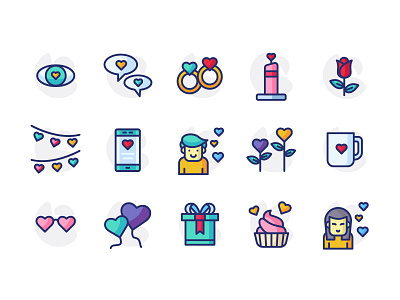 Valentine Icon Set