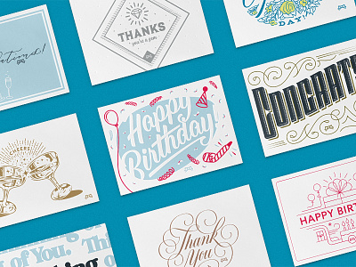 Let's gift for good. design greeting cards letra lettering letterpress typography