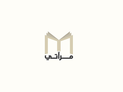 Meraati Logo branding creative design education logo educational icon illustration logo m monogram minimal mirror typography