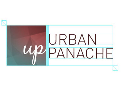 Urban Panache branding design logo