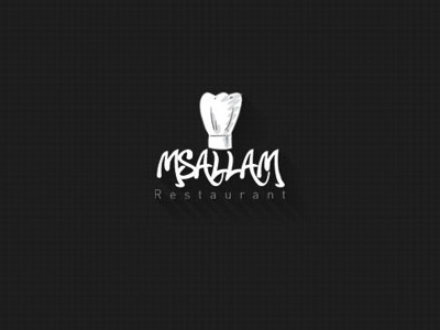 Msallam Restaurant branding design graphic logo msallam restaurant