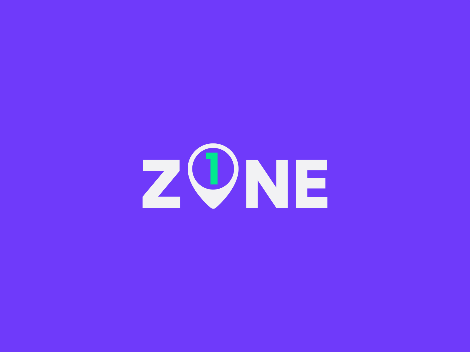 Zone One Logo by Tariq Msallam on Dribbble