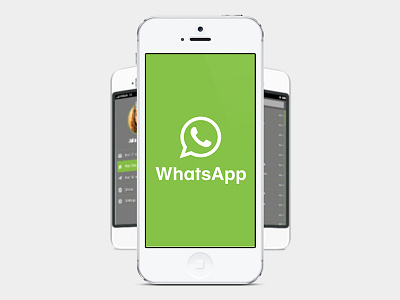 Whatsapp Redesign application creative design flat green new ui ux whatsapp