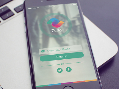 Zori Mobile application app application creative design mobile ui ux wireframe