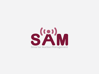 SAM broadcast creative design logo new smart