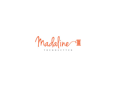 Madaline branding creative fabric logo new