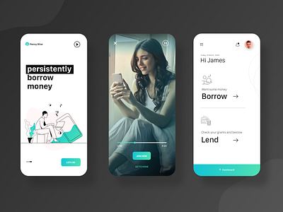 #2 UI Challenge • Fintech Concept App app clean ui daily ui daily ui challenge designworkshop illustration minimal designs money app ui user experience