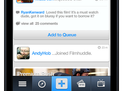 Filmhuddle - Feed part 2 app cinema films ios movie movies