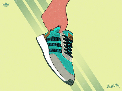 Adidas Iniki Runner 3/3 adidas adidasoriginals digitalart hypefeet illustration illustratorthug iniki inikirunner sakicks slheat sneakerhead