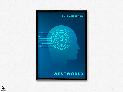 Westworld Alternative Poster - Chaos Takes Control