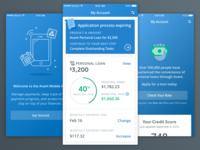 Avant Login / My Account Redesign