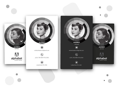 Audrey Hepburn Business Card