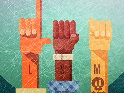 LSM cartel illustration poster