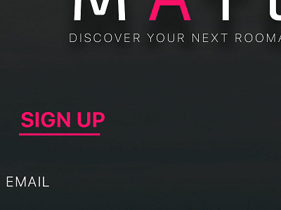 signup  #DailyUI #001