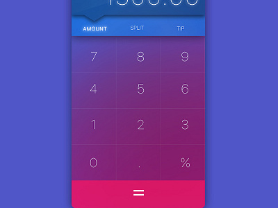 CALCULATOR #004 #DailyUI