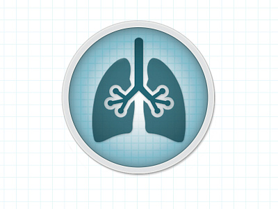 Lung App Icon app icon medical