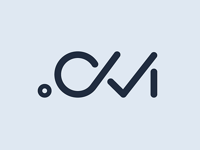 CM icon logo typography