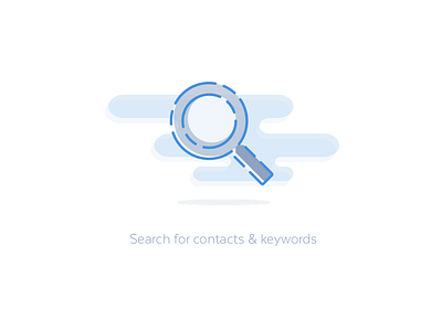 Search Empty State app application empty flat icon illustration search state ui web