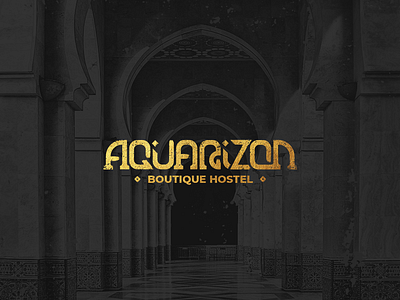 Aquarizon Logo branding graphic design logo design