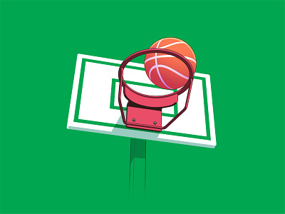 Basketball ball basket basketball easymetry madrabbit