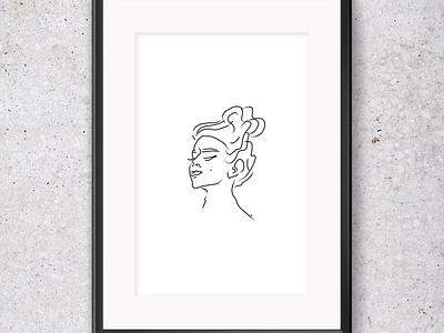 Poster ideas /// Line art | Mockup