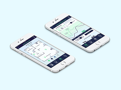 Smarthome Monitoring App Design app design monitoring smarthome ux