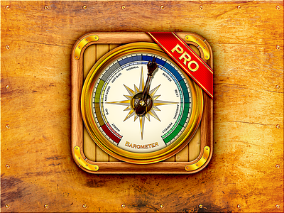 Barometer Icon app icon ios ipad iphone retina