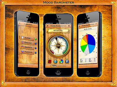 Watch your mood. Bar-O-Mood App. app appstore icon ios ipad iphone retina ui ux