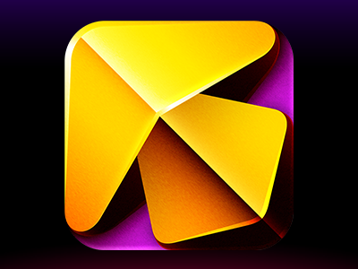 Golden Arrow app gold icon ios ipad iphone retina