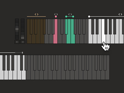 SINE | keyboard UI