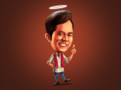 Caricature for Indian TV series bihari caricature caricatures cartoon character digital painting digitalart funny illustration indianillustration mascot