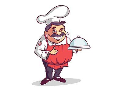 Chef Mascot Design by Shallu Narula on Dribbble