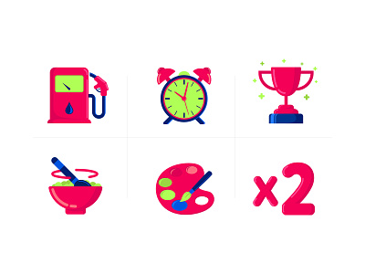 Flat Icons design