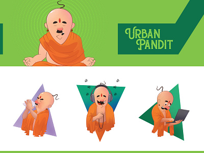 Pandit thumbnail dribbble