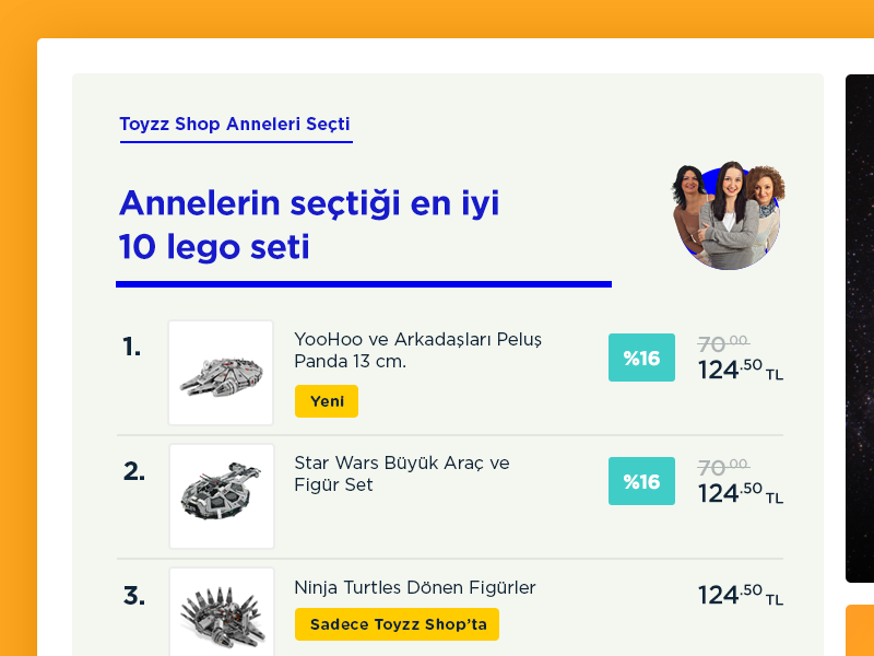 Toyzzshop New UI - Boxes & Top Lists by Caner ISTI for Positive A ...