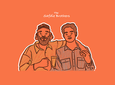 The Safdie Brothers cinema design director film illustraion logo movie new york ny