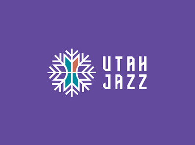 Utah Jazz basketball basketball logo concept illustrator jazz logo nba rebrand rebranding sport utah utah jazz