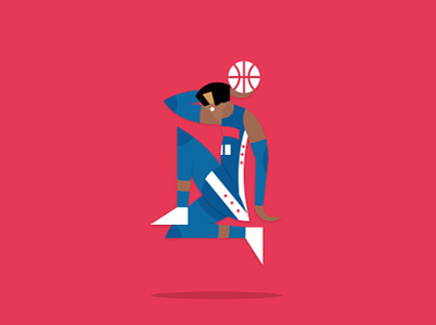 Matisse (not the painter) 76ers basket basket ball illustration logo nba painter philadelphia sixers sport