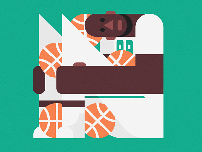 Tacko Fall basketball boston celtics celtics illustration illustrator logo nba sport sports tacko fall