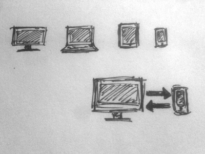 Responsive Icon sketch