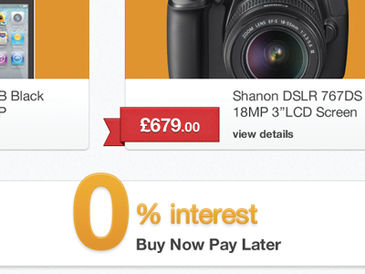 e-store ecommerce gradient orange shadow ui ux web web design webdesign