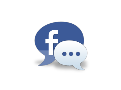 Facebook & iMessage chat facebook fb fbook ichat imessage ios logo osx