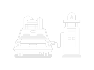 Car illustration for Stealth mode company app illstration uidesign